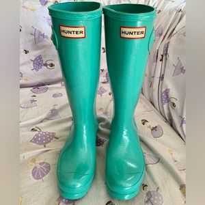 Hunter Women Rain Boots Size 5